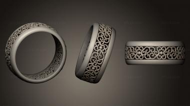 Jewelry rings Ring R024 3d model